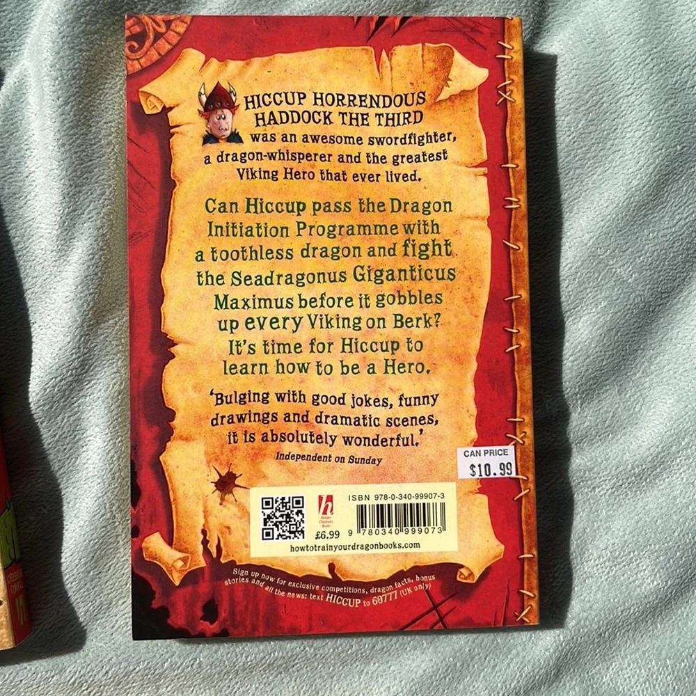 3 novels: How to train your dragon, How to Speak Dragonese,and Totally Winnie - Picture 5 of 15